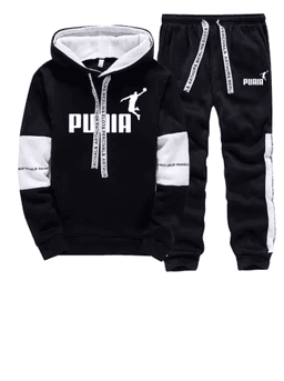 Hot Sales Mens Tracksuit Print Casual Sweatshirts Sportswear Single Piece Hoodie Pants Outdoors Gym Sports Jogging Mens Clothing